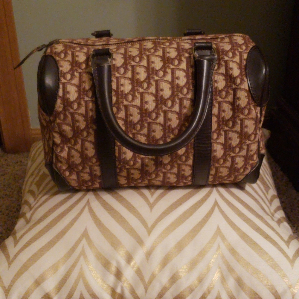 Vintage Christian Dior Trotter Monogram Bag